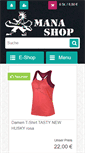 Mobile Screenshot of mana-shop.eu